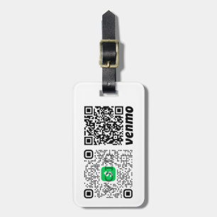 Benutzerdefiniertes QR-Code-Gepäcketikett Gepäckanhänger