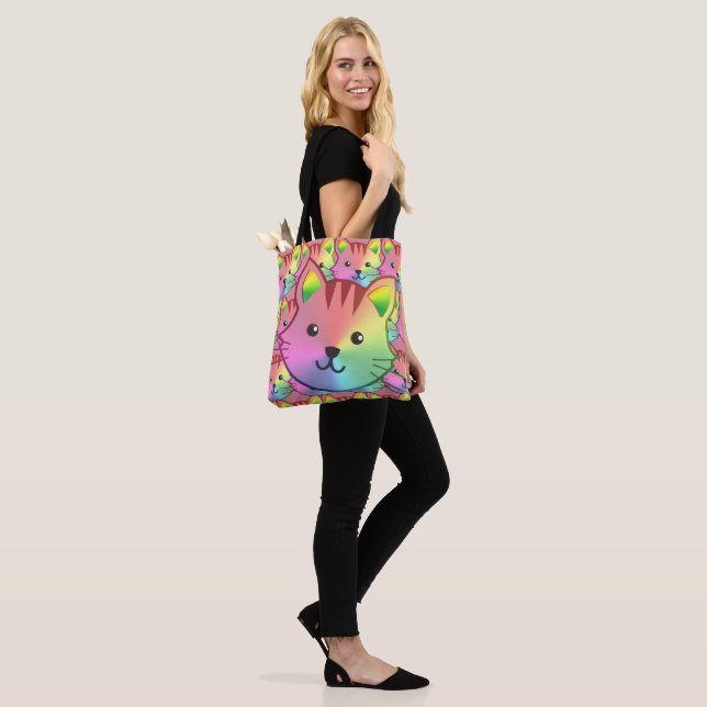 Benutzerdefiniertes Rainbow-Cat-Design | Personali (Am Model)