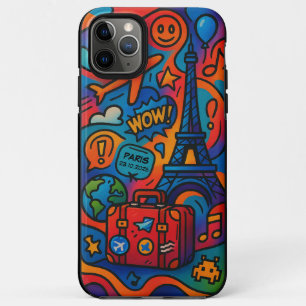 Benutzerdefiniertes Reisemanifest iPhone Cover