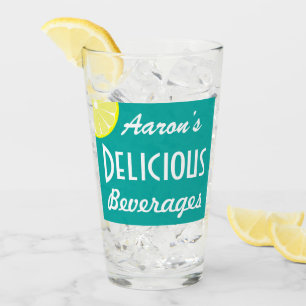 Benutzerdefiniertes Retro-Lecker-Glas-Geschenk für Glas