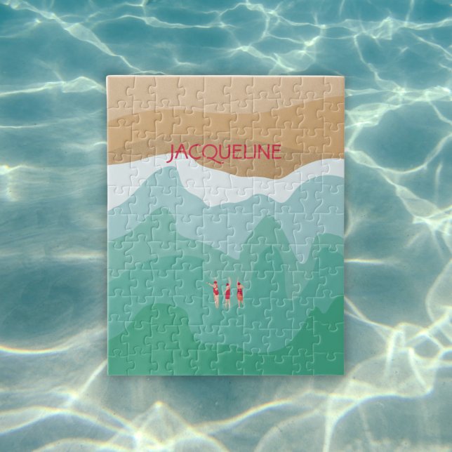 Benutzerdefiniertes Retro Minimalistisches Wildsch Puzzle (Von Creator hochgeladen)