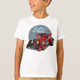Benutzerdefiniertes Retro-Rennwagen-Konzept T-Shirt