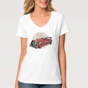 Benutzerdefiniertes Retro-Rennwagen-Konzept T-Shirt