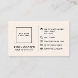 Benutzerdefiniertes Retro-Schachbrett-Checkerboard Visitenkarte