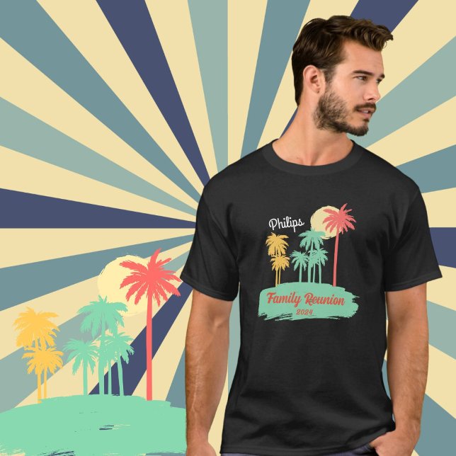 Benutzerdefiniertes Retro-Wiedersehen Schwarz T-Shirt (Von Creator hochgeladen)