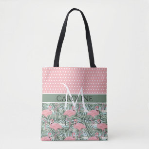 Benutzerdefiniertes Rosa Flamingos Palmwedel Muste