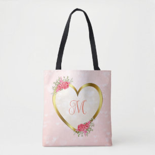 Benutzerdefiniertes Rosa und goldenes Herz