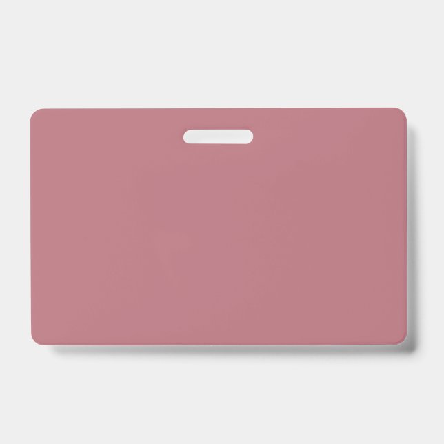 Benutzerdefiniertes roségold PVC-Abzeichen Ausweis (Vorderseite)