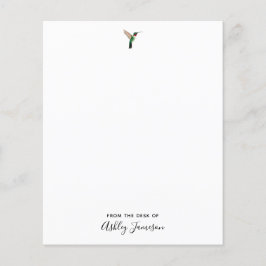 Benutzerdefiniertes Ruby-throated Hummingbird Note