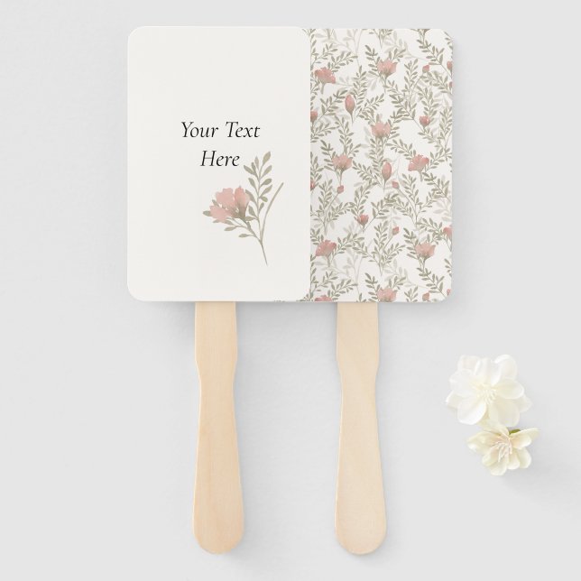 Benutzerdefiniertes Rust- und Sage-Party Fächer (Vorne und Hinten)