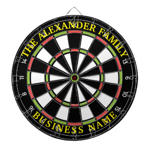 Benutzerdefiniertes Rustikales Dartboard Dartscheibe