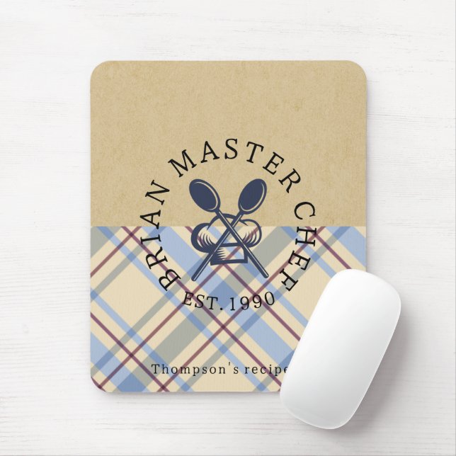 Benutzerdefiniertes rustikales Kraftpapier und Tar Mousepad (Mit Mouse)