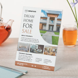 Benutzerdefiniertes Schild für echtes Anwesen