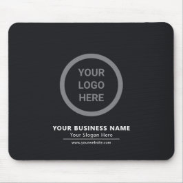 Benutzerdefiniertes Schwarz/Weiß-Berufliches Gesch Mousepad