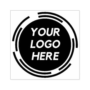 Benutzerdefiniertes Schwarzes Personalisiertes Rou Gummistempel