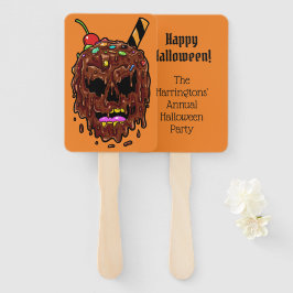 Benutzerdefiniertes Set für Text und Farbe Eiscrem Fächer