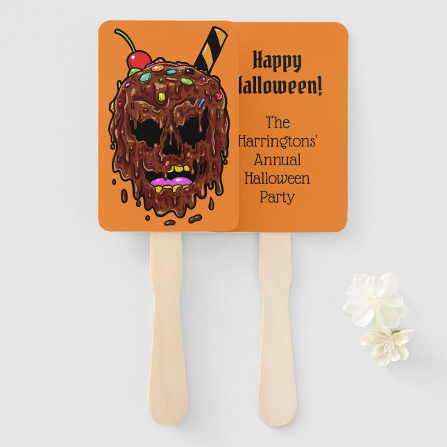 Benutzerdefiniertes Set für Text und Farbe Eiscrem Fächer (Vorne und Hinten)