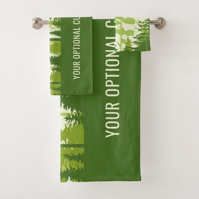 Benutzerdefiniertes Set Grünwald Handtuch (Insitu)