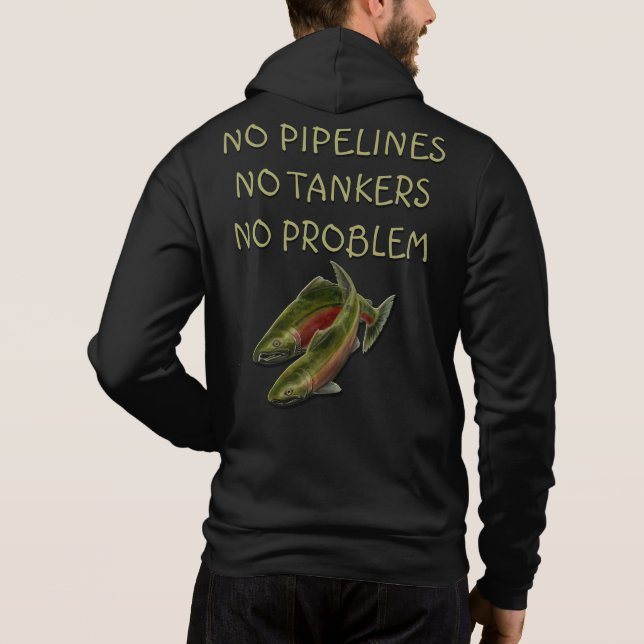Benutzerdefiniertes Shirt für den Text ohne Pipeli (Rückseite)