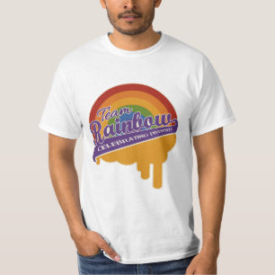 Benutzerdefiniertes Shirt für Team Rainbow - Stil 