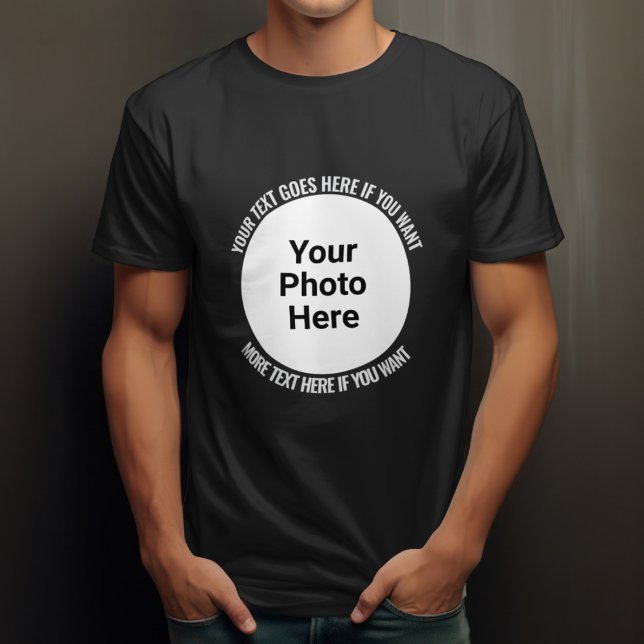 Benutzerdefiniertes Shirt mit Bild und Text (Von Creator hochgeladen)