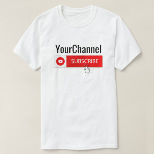 Benutzerdefiniertes Shirt mit Ihrem Kanalnamen