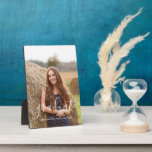 Benutzerdefiniertes Skript "Graduate"-Foto Fotoplatte<br><div class="desc">Elegante Schrift Typografie benutzerdefiniertes Foto-Design.</div>