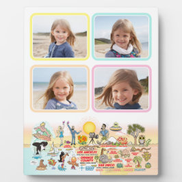 Benutzerdefiniertes SoCal 8x10 - 4 hoch Fotoplatte