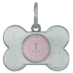 Benutzerdefiniertes Soft Blush Pastell Rosa Gold G Tiermarke