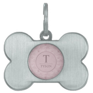 Benutzerdefiniertes Soft Blush Pastell Rosa Gold G Tiermarke