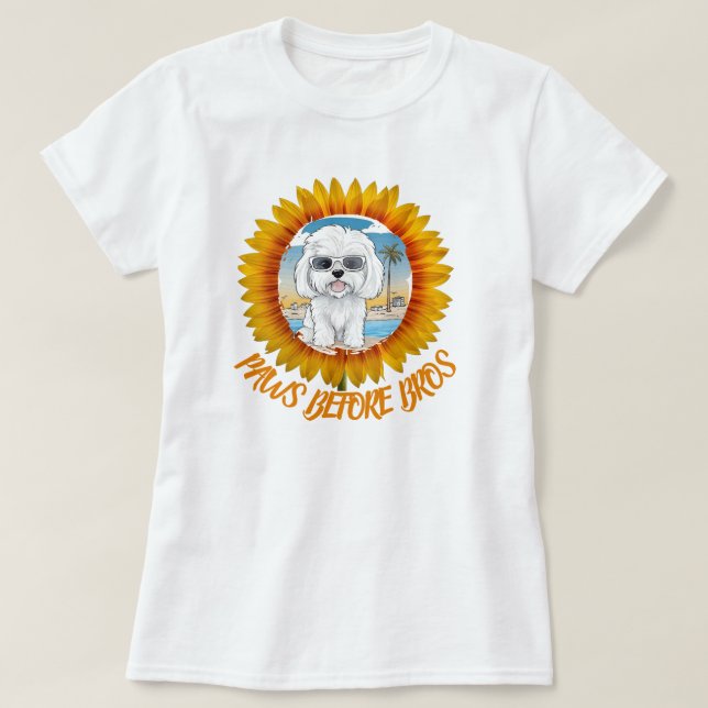 Benutzerdefiniertes Sonnenblumen-Foto mit Ihrem T  T-Shirt (Design vorne)