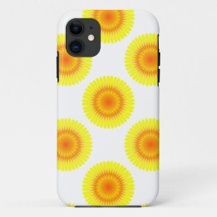 Benutzerdefiniertes Sonnenblumenmuster Case-Mate iPhone Hülle