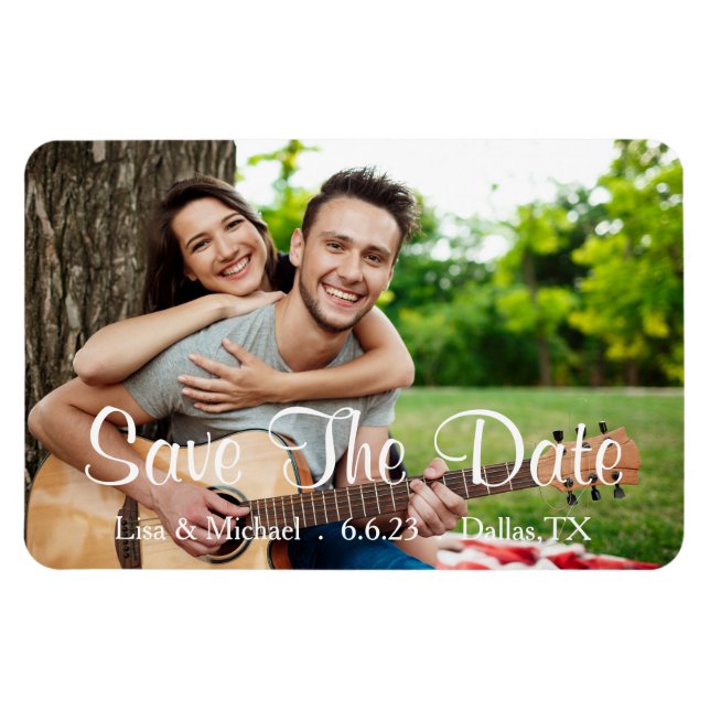 Benutzerdefiniertes Speichern des Datumsfensters Magnet (Horizontal)