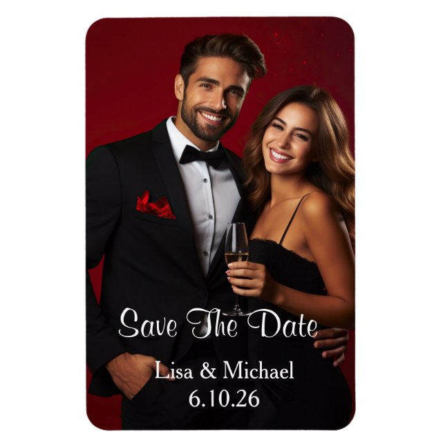 Benutzerdefiniertes Speichern des Datumsfensters Magnet (Vertikal)