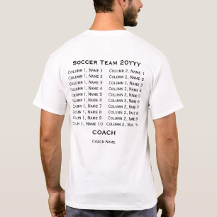 Benutzerdefiniertes Sportteam-Logo, Spieler- und T T-Shirt