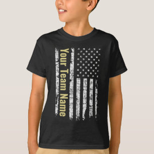 Benutzerdefiniertes Sportteam-Name-Trikot mit amer T-Shirt