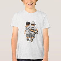 Benutzerdefiniertes T-Shirt für die besten Fußball