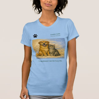 Benutzerdefiniertes T-Shirt für Tierarztpersonal –