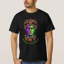 Benutzerdefiniertes T-Shirt Halloween-Monster und 