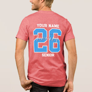 Benutzerdefiniertes T-Shirt zum Abschluss der Klas Tri-Blend Shirt