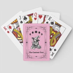 Benutzerdefiniertes Tarot Hexen-Zelestialmond Whim Spielkarten