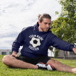 Benutzerdefiniertes Team von Männern, Spielername  Hoodie