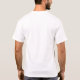 Benutzerdefiniertes Template Trendy Lion White Col T-Shirt (Rückseite)