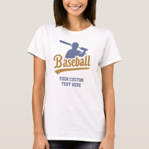 Benutzerdefiniertes Textbaseball T-Shirt