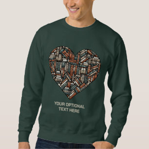 Benutzerdefiniertes Textbuch Sweatshirt