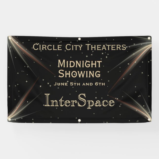 Benutzerdefiniertes Textdesign für Leerzeichen Banner (Horizontal)