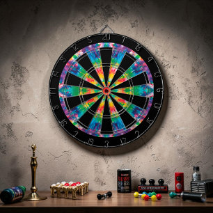 Benutzerdefiniertes Tie-Dye-Spiel Dartscheibe