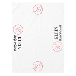 Benutzerdefiniertes Tischtuch mit Logo und Text Tischdecke