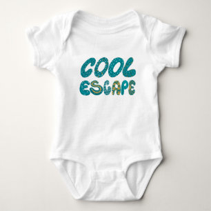Benutzerdefiniertes tropisches Design für Babys er Baby Strampler