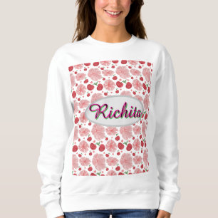 Benutzerdefiniertes und personalisiertes Aquarell- Sweatshirt